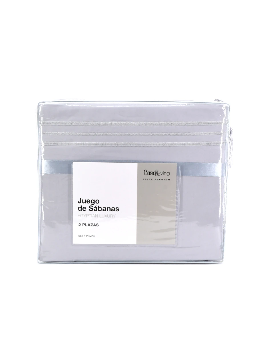 SABANAS JUEGO EGYPTIAN - GRIS CLARO 