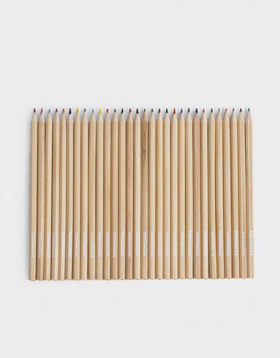 Set De Lapices - Combinacion Multicolor 