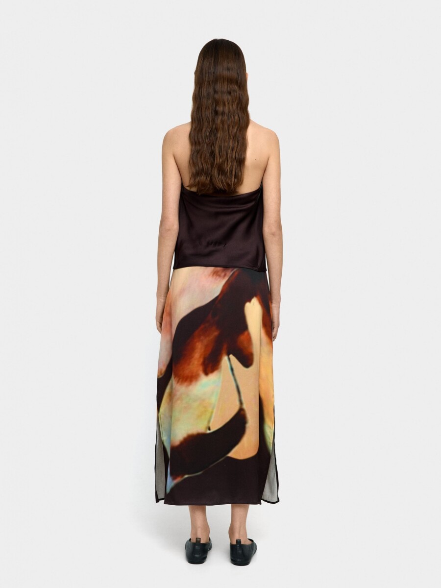 Top Halter Estampado multicolor