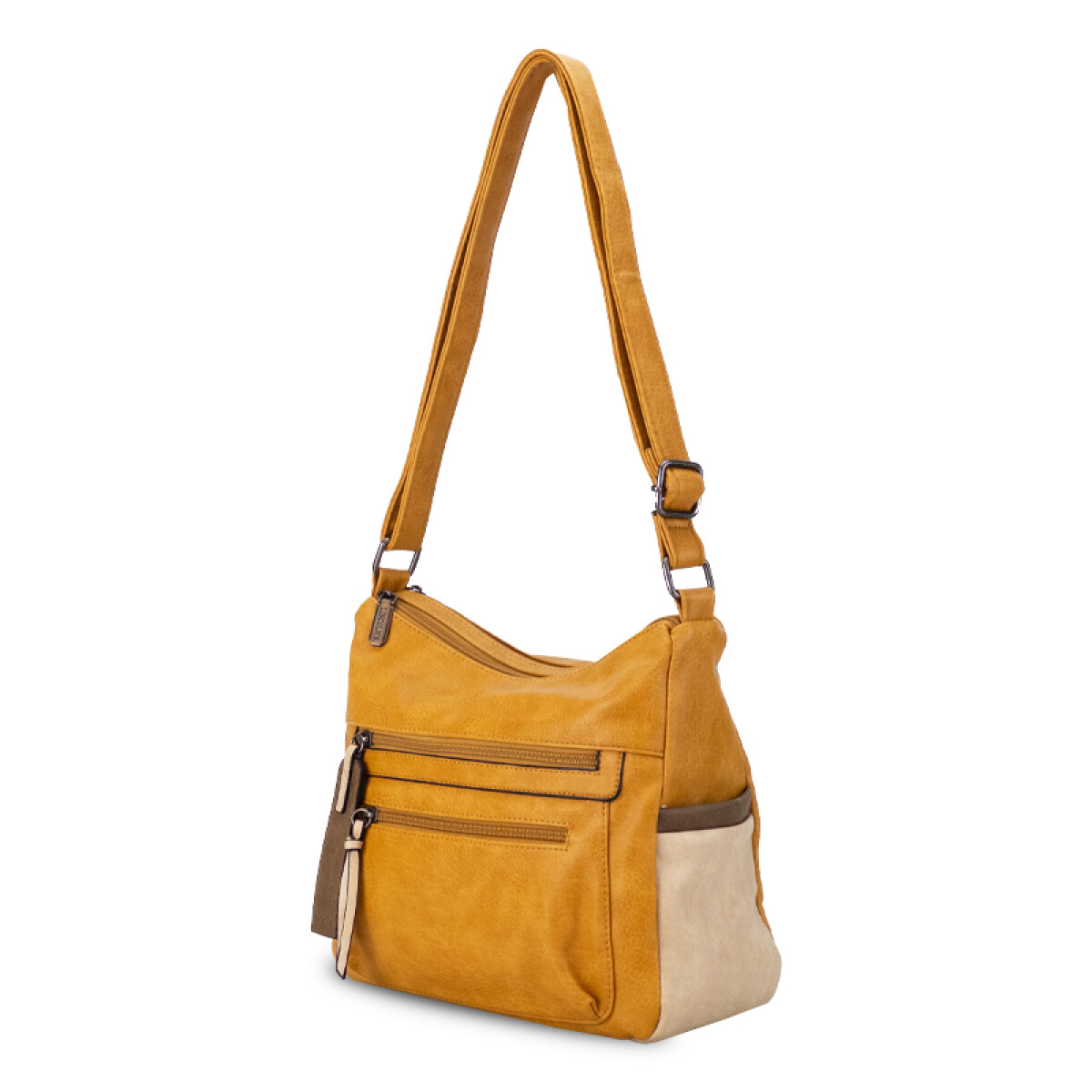 BANDOLERA TERRANOVA - MOSTAZA, ARENA Y TABACO 