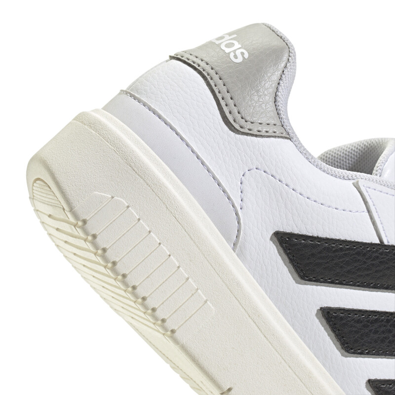 Championes de Mujer Adidas Courtblock Blanco - Negro - Gris