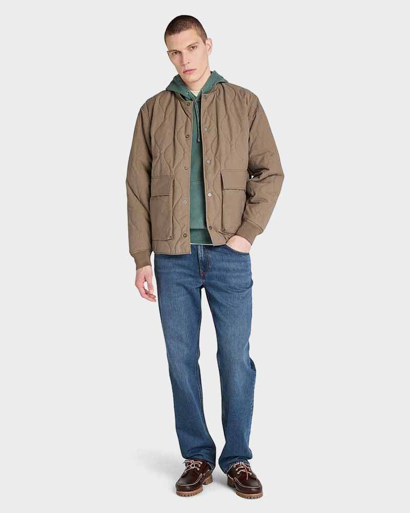 Chaqueta Quilted Hombre Bk0
