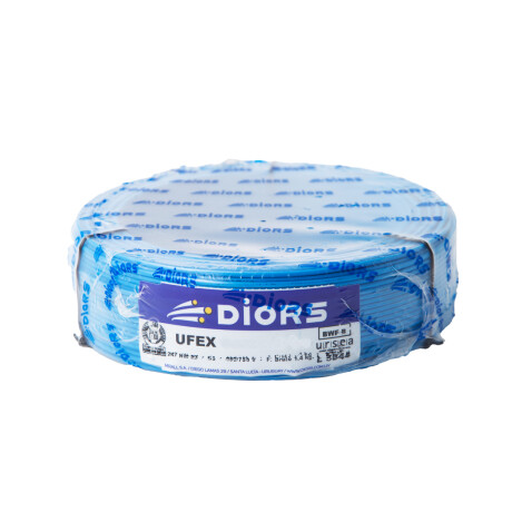 Cable Unifilar CF 6.00 MM (Rollo 100 metros) Celeste