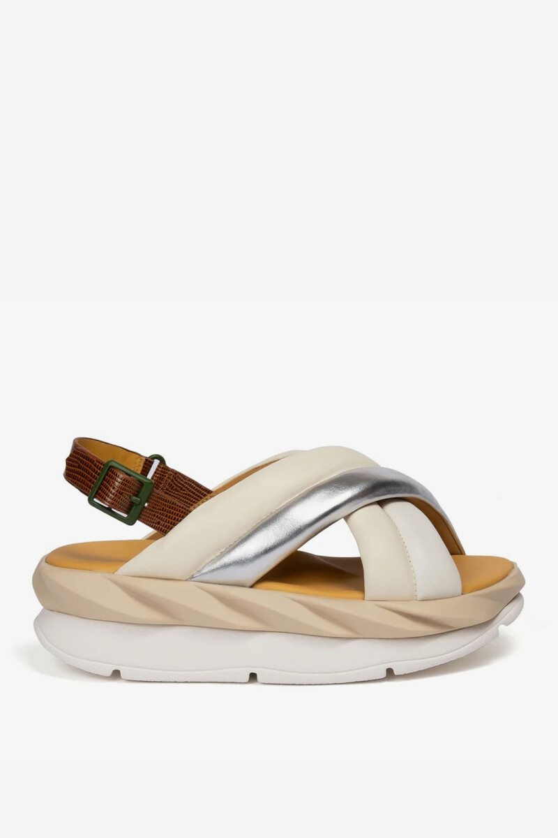 SANDALIA MELLOW MELA Crema