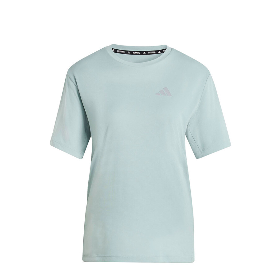 Remera de Mujer Adidas Run Ess Tee W Verde Claro