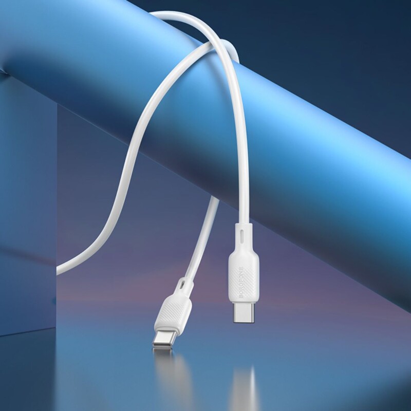 Cable Usb-c A Usb-c 60w Silicona Carga Rápida 1m Borofone Cable Usb-c A Usb-c 60w Silicona Carga Rápida 1m Borofone