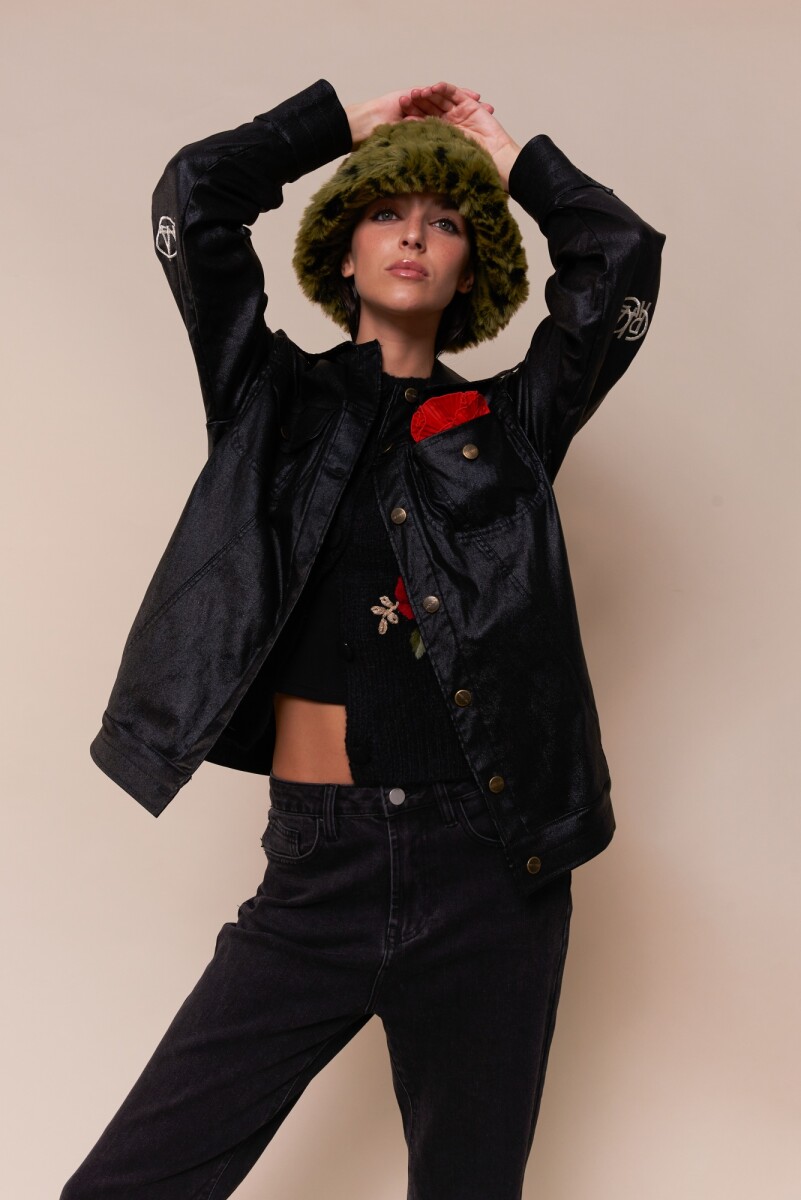 Campera Niks - NEGRO 