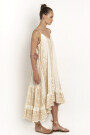 VESTIDO MIDI CLÁSICO Natural