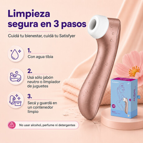Succionador De Clítoris Satisfyer Pro 2+ Succionador De Clítoris Satisfyer Pro 2+