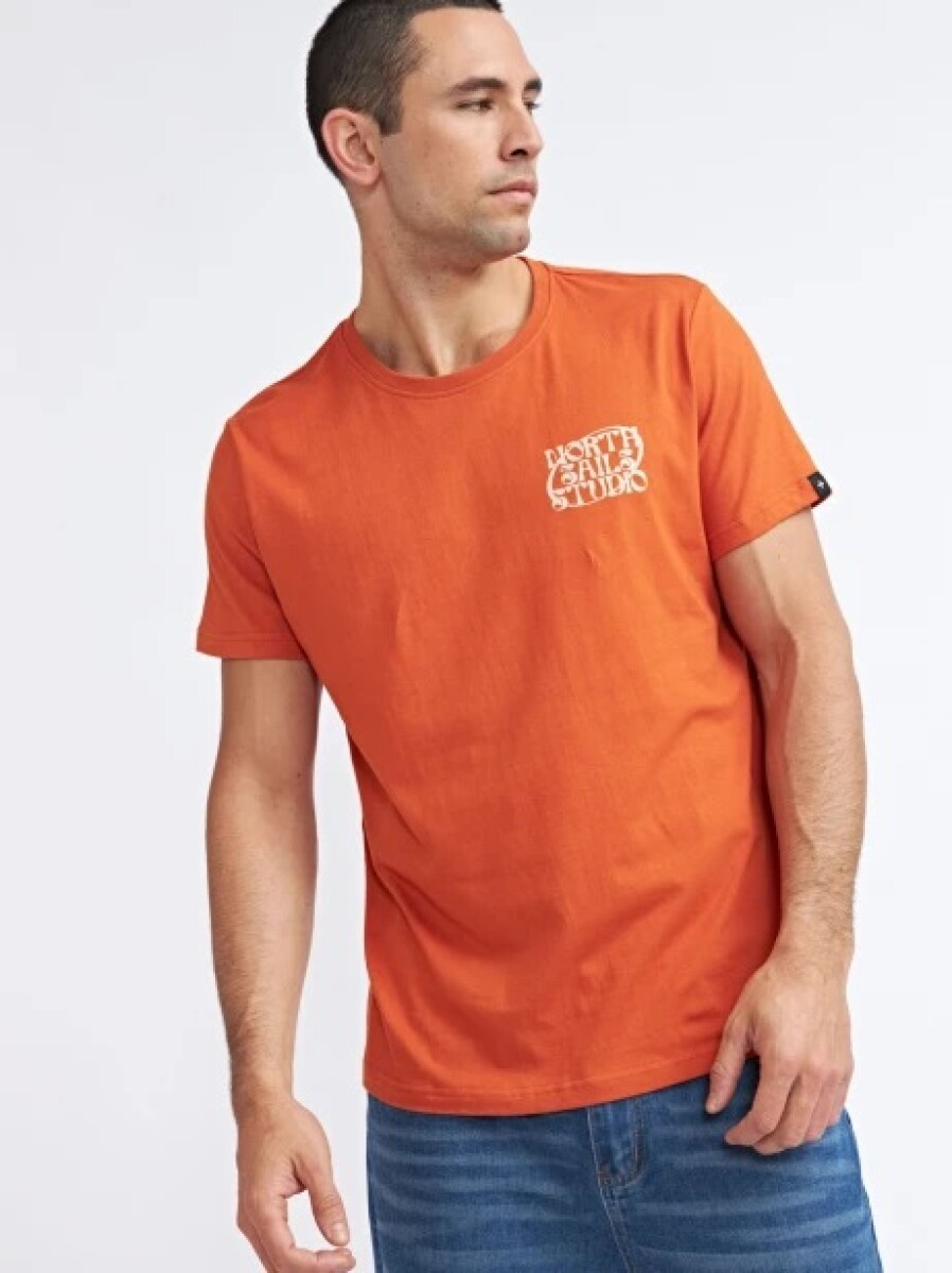 T-SHIRT N.SAILS 19035 - CORAL 