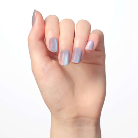 Uñas En Gel Listas (Press On) Aurora Blue