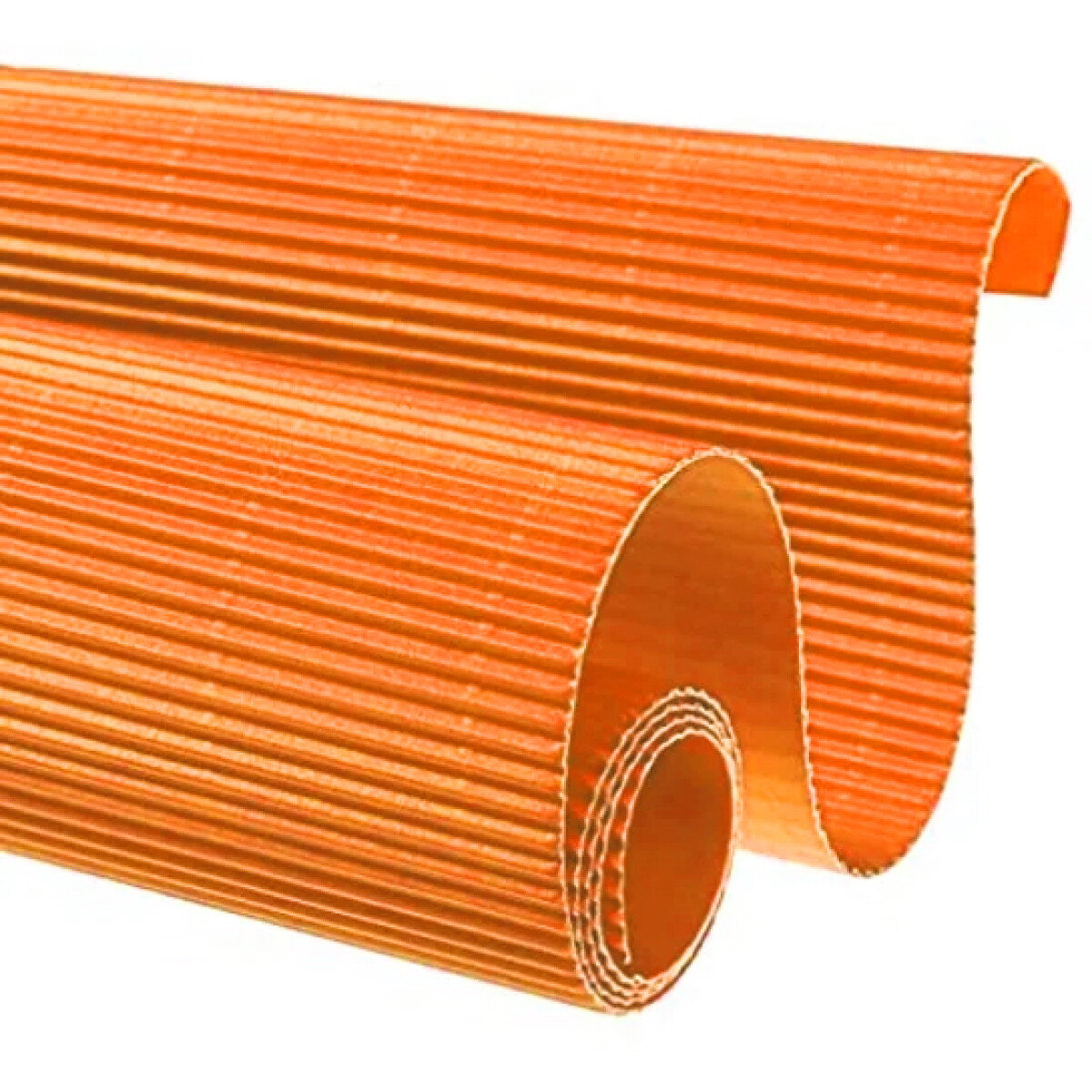 Carton Corrugado 50 cm x 70 cm - Naranja 