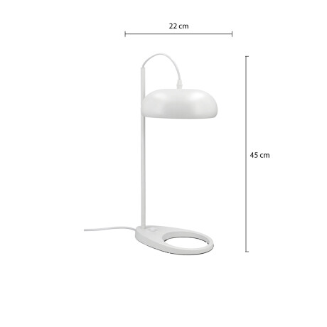 PAULINE DE MESA Luminaria de Mesa Pauline Blanca