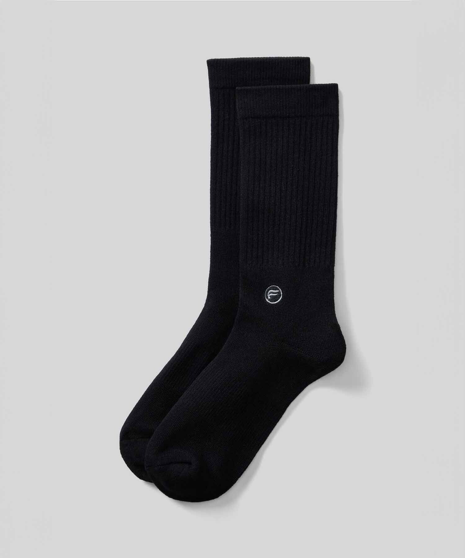 Medias The Everyday Crew Unisex Black