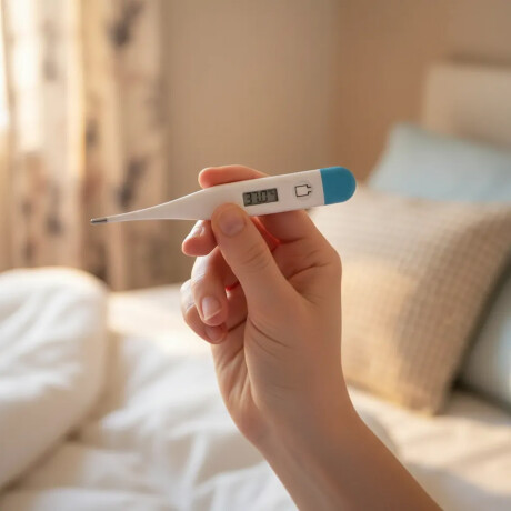 Termómetro Digital GreetMed MC-101 Rápido y Preciso Blanco