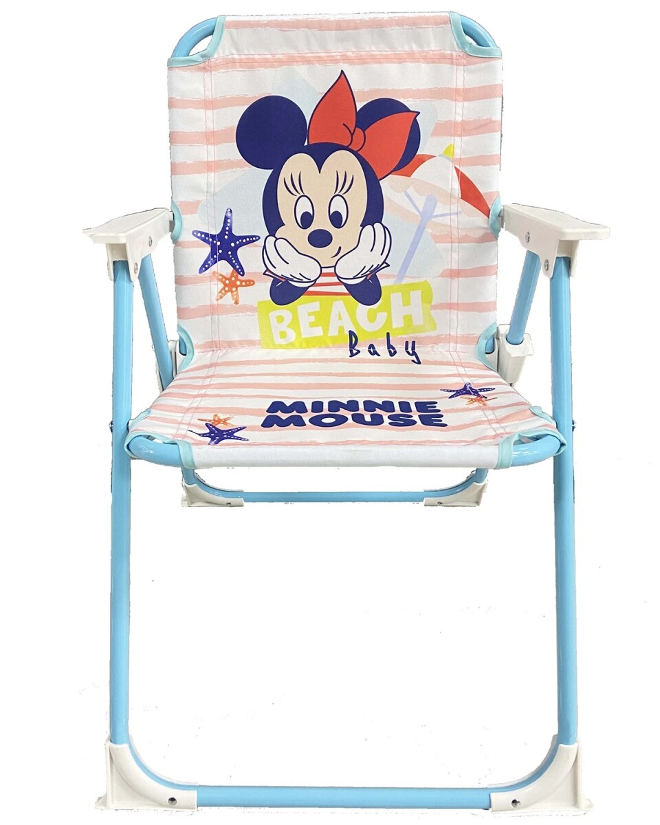 Silla Mickey y Minnie Plegable para Playa - Minnie 