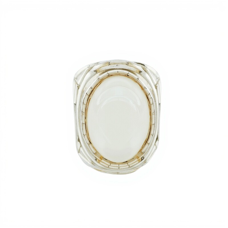 Anillo Oval-Plata 925-Piedra Nacar-AN3380 conpiedra