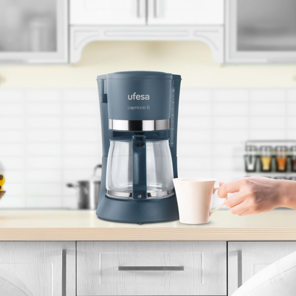Cafetera de goteo Ufesa CG7114 Capriccio 6 Compacta Cafetera de goteo Ufesa CG7114 Capriccio 6 Compacta