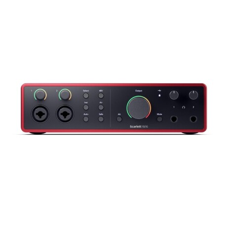 Interfaz De Audio Focusrite Scarlett 16i16 4th Gen Interfaz De Audio Focusrite Scarlett 16i16 4th Gen