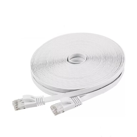 Cable De Red Ethernet Internet 50 Metros Rj45 Cat 6 Plano Cable De Red Ethernet Internet 50 Metros Rj45 Cat 6 Plano
