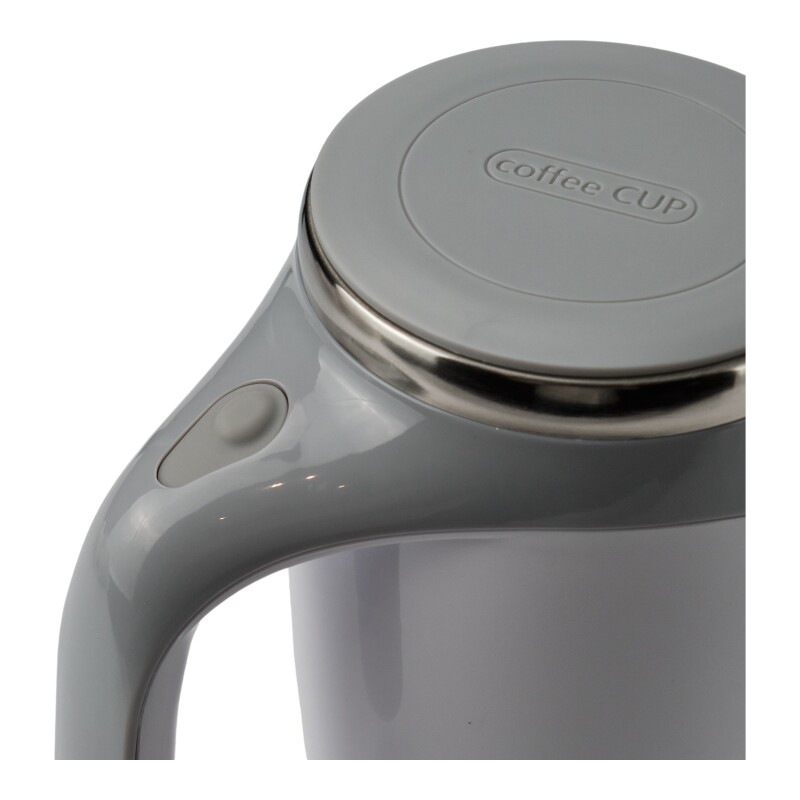Taza Automezcladora Magnetica C/tapa 380ml Recargable Usb Sin Color