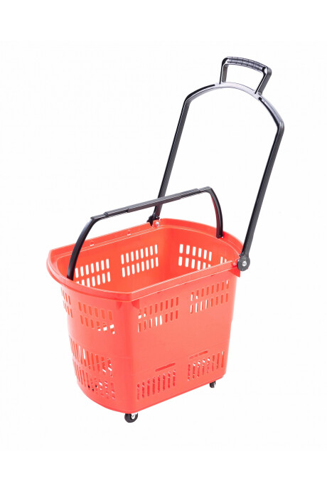 Carro Cesto Supermercado Rojo Carro Cesto Supermercado Rojo