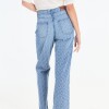 Denim Straight Monogram Azul
