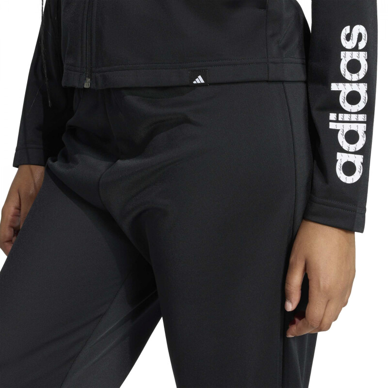 Conjunto Adidas W LIN TS VL Mujer KD9504 Negro-blanco