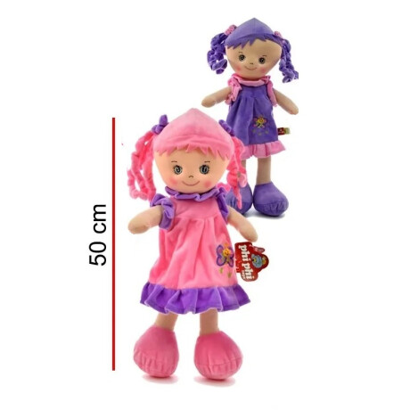 Muñeca De Peluche Con Sonido 50cm - Phi Phi Toys Muñeca De Peluche Con Sonido 50cm - Phi Phi Toys