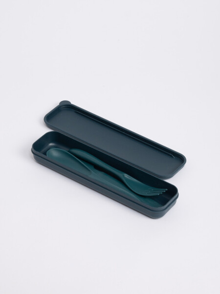 Set de cubiertos Verde