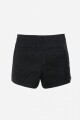Short con bolsillos NEGRO