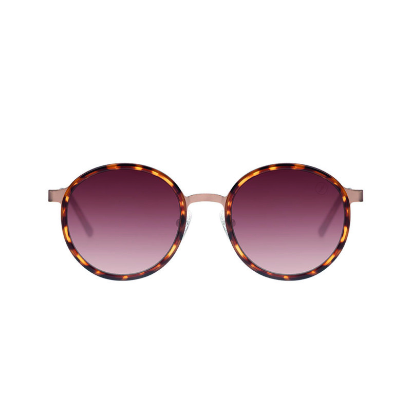 Lentes De Sol Chilli Beans Redondo - Unisex Gradiente Marón/neon