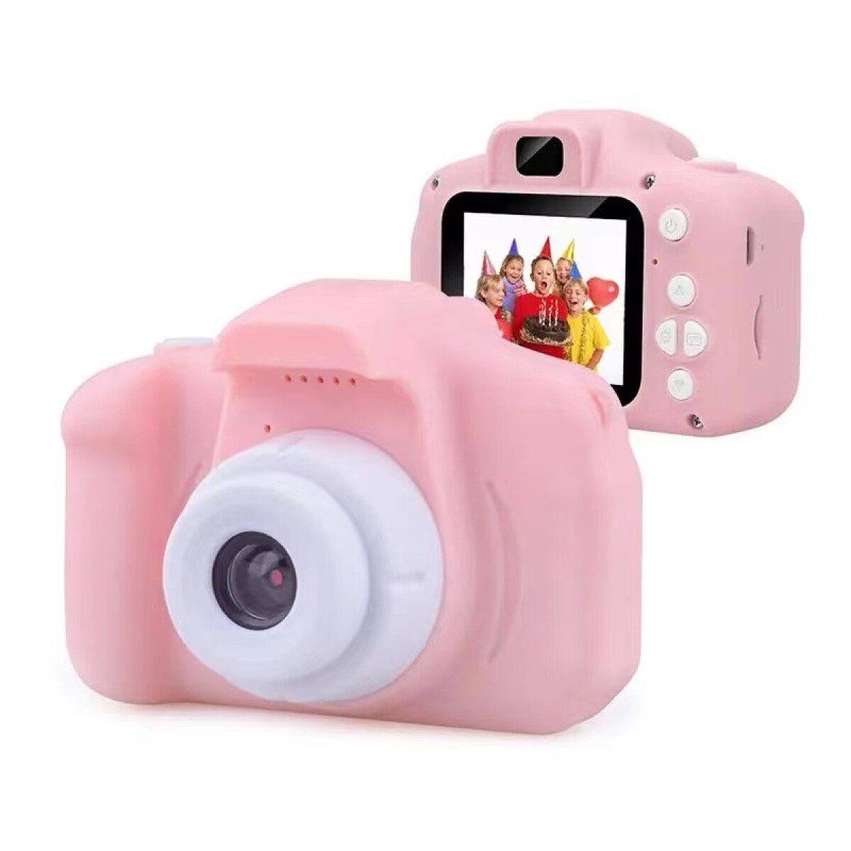 Camara Digital Infantil 2.0 Tft Lcd Hd - ROSA 