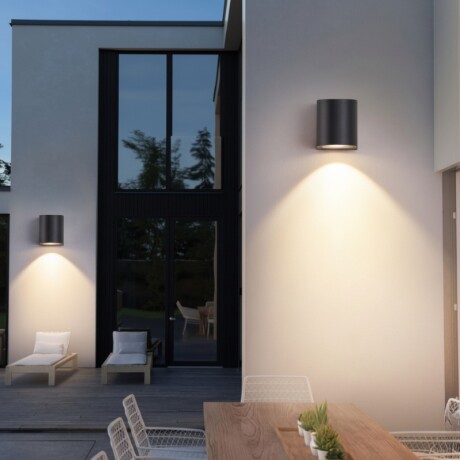 ARTEFACTO EXTERIOR ASTI PARA ADORSAR EN PARED UNIDIRECCIONAL 5W Artefacto De Exterior Asti Para Pared Unidireccional LED 5W Negro