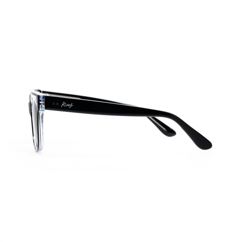 Lentes De Sol Runas 2620 Para Uso Urbano Diseño Sofisticado Y Protección Visual Negro