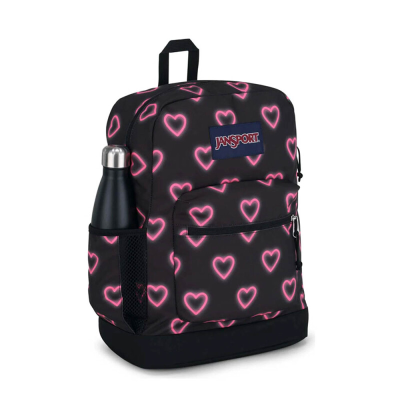Mochila Portalaptop Cross Town Plus Happy Hearts Black