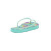 Tropical Brasil Ojota Infantil De Niña - Aguamarina/turquesa Aguamarina-turquesa