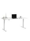 Escritorio altura reg SVANEKE 70x140 blanco Escritorio altura reg SVANEKE 70x140 blanco