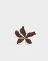 Broche Con flores Broche Con Flores - Marron Chocolate