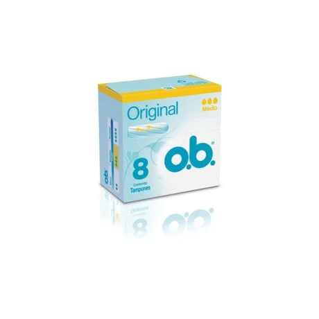 TAMPON O.B. ORIGINAL MEDIO 8 UNIDADES TAMPON O.B. ORIGINAL MEDIO 8 UNIDADES