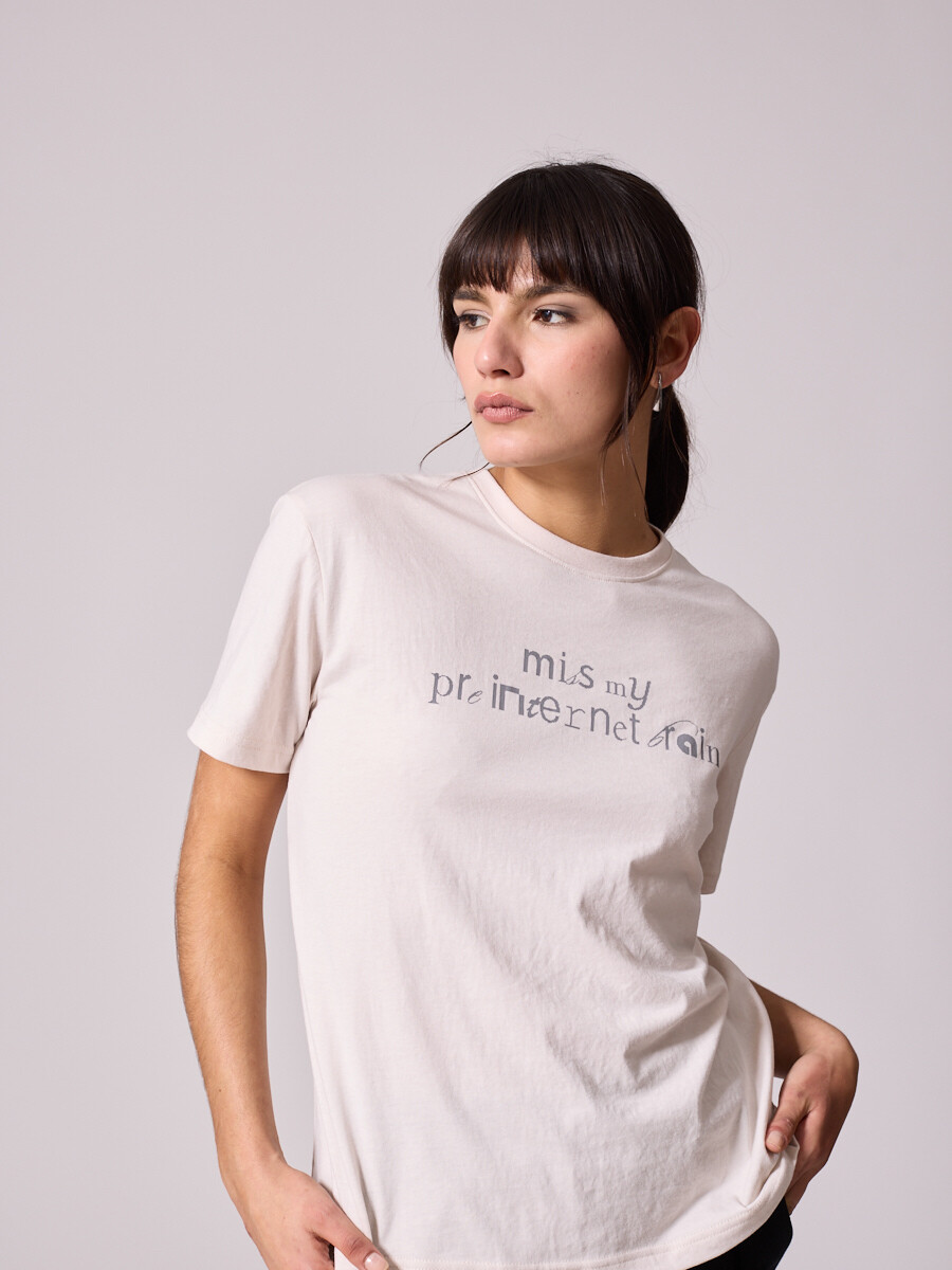 T-SHIRT JOEY DIXIE Beige