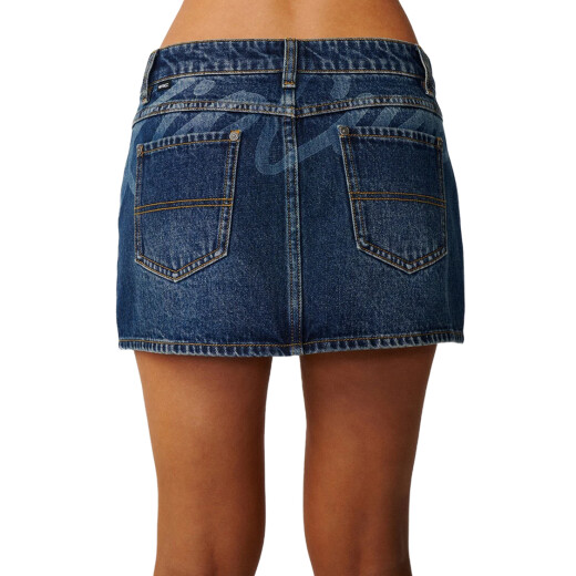 Pollera Rip Curl Archive Denim Mini - Azul Pollera Rip Curl Archive Denim Mini - Azul