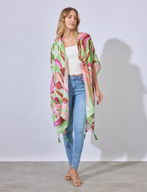 Kimono Spring MULTI/ROSA