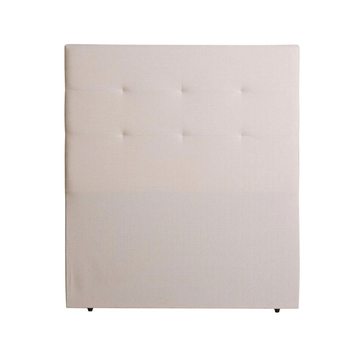 Respaldo Plaza y media tela natural - Beige 