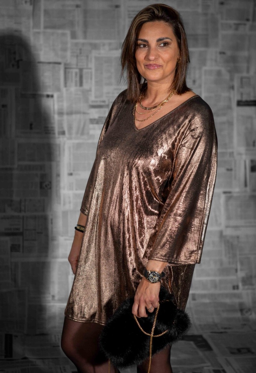 Vestido Murcie - Cobre 