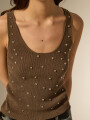 Musculosa Surat Taupe / Mink / Vison