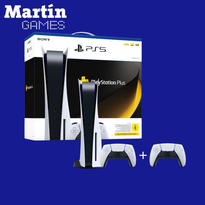 PS5 PLAYSTATION 5 SLIM 0KM CON LECTORA + 3 MESES DE PLAYSTATION PLUS + JOYSTICK EXTRA PS5 PLAYSTATION 5 SLIM 0KM CON LECTORA + 3 MESES DE PLAYSTATION PLUS + JOYSTICK EXTRA