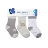Set medias Kikka boo x3 TW Gris Set medias Kikka boo x3 TW Gris