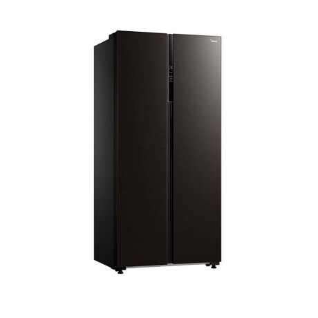 Heladera Midea MDRS619FGR28 Inverter 482 Litros Negro