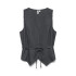 VMGRAY SL WAISTCOAT TLR BTQ ASPHALT